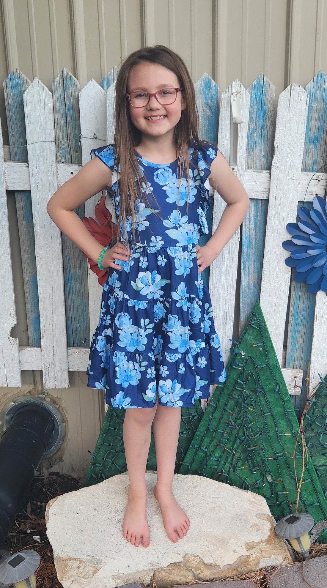 Graceful Gardenia Girl Dress