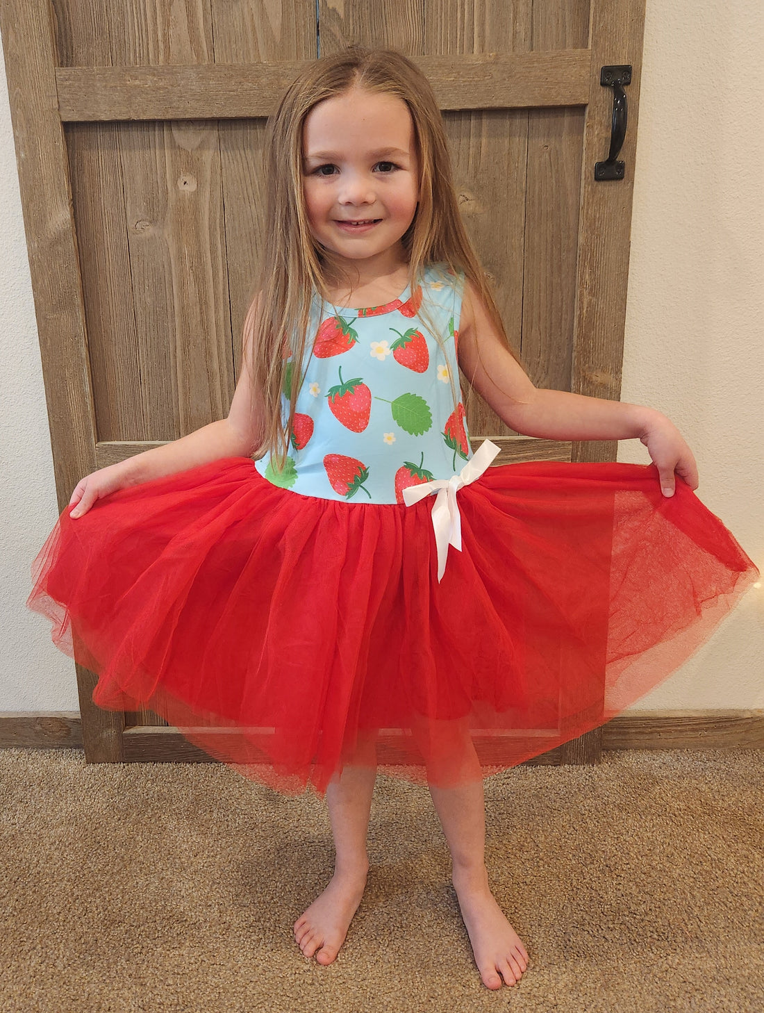 Berry Sassy Tulle Dress