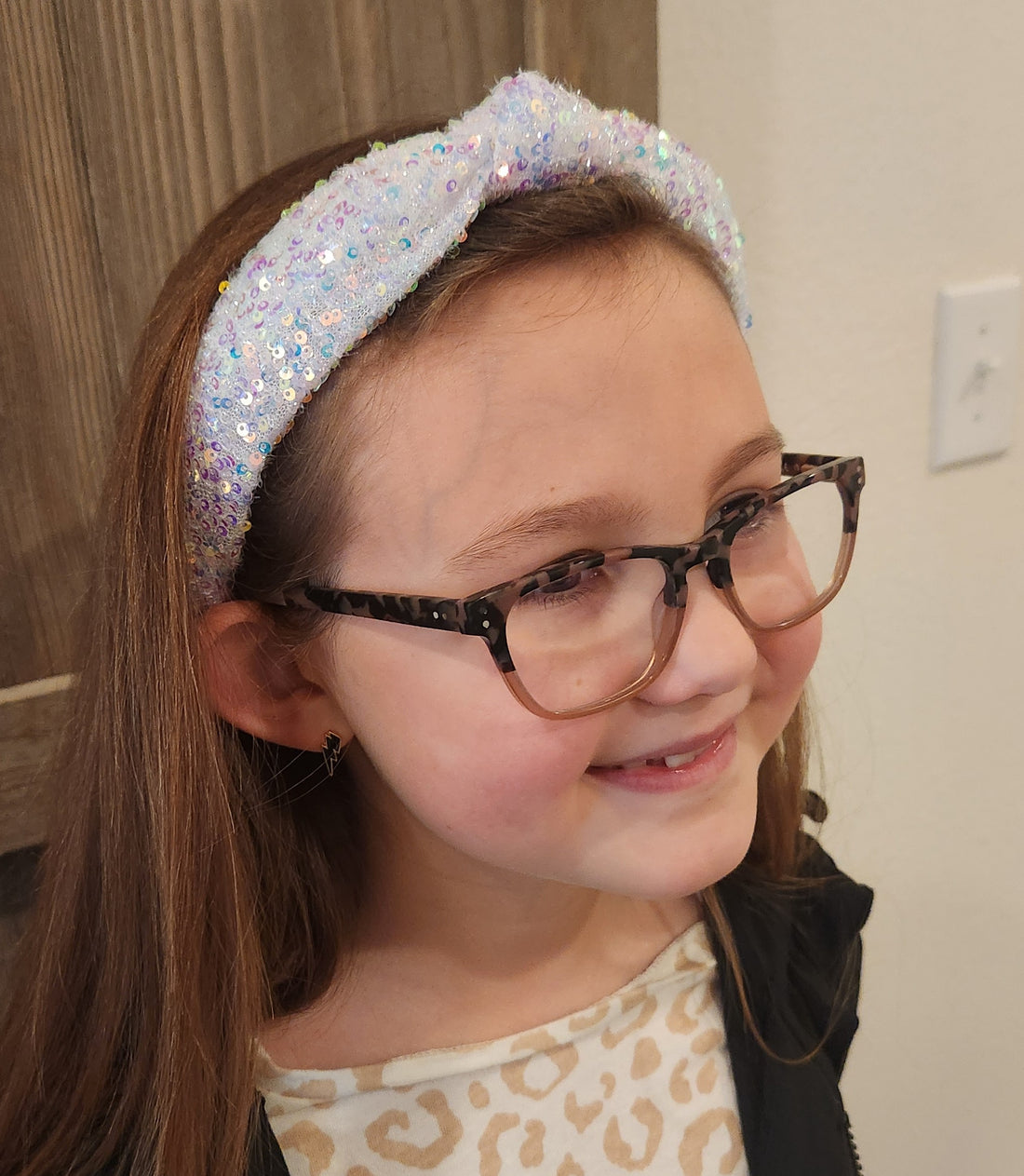 Sparkly Sequin Knot Headband